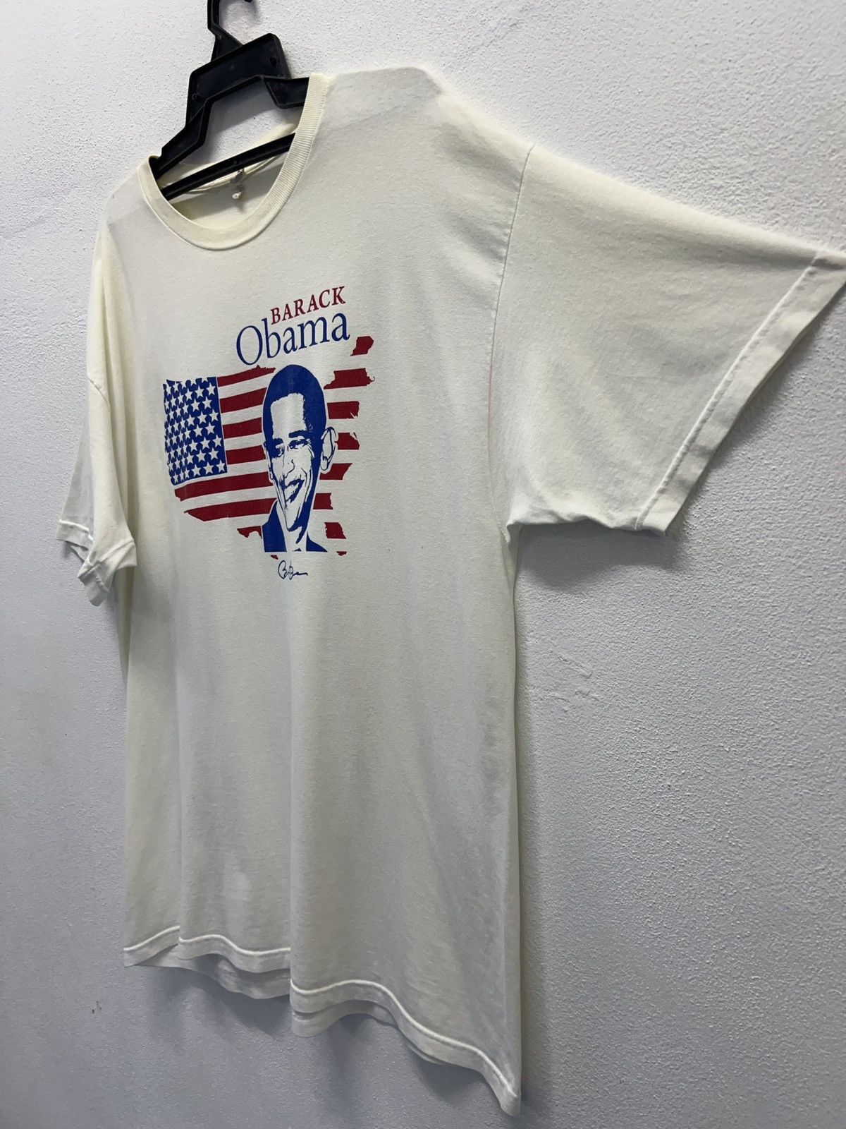 Alstyle × Vintage VINTAGE ALSTYLE BARACK OBAMA SHIRT Size US XL / EU 56 / 4 - 4 Thumbnail