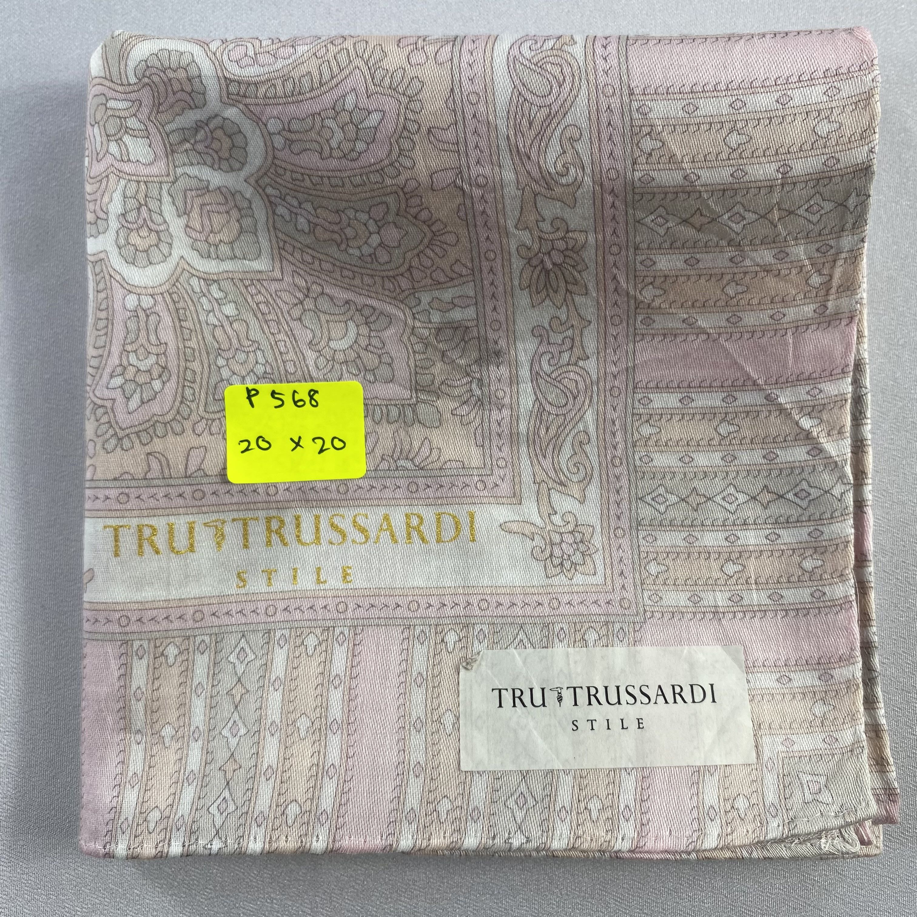 Trussardi × Vintage NWT Trussardi Neckerchief / Bandana / Handkerchief-P568 Size ONE SIZE - 5 Thumbnail