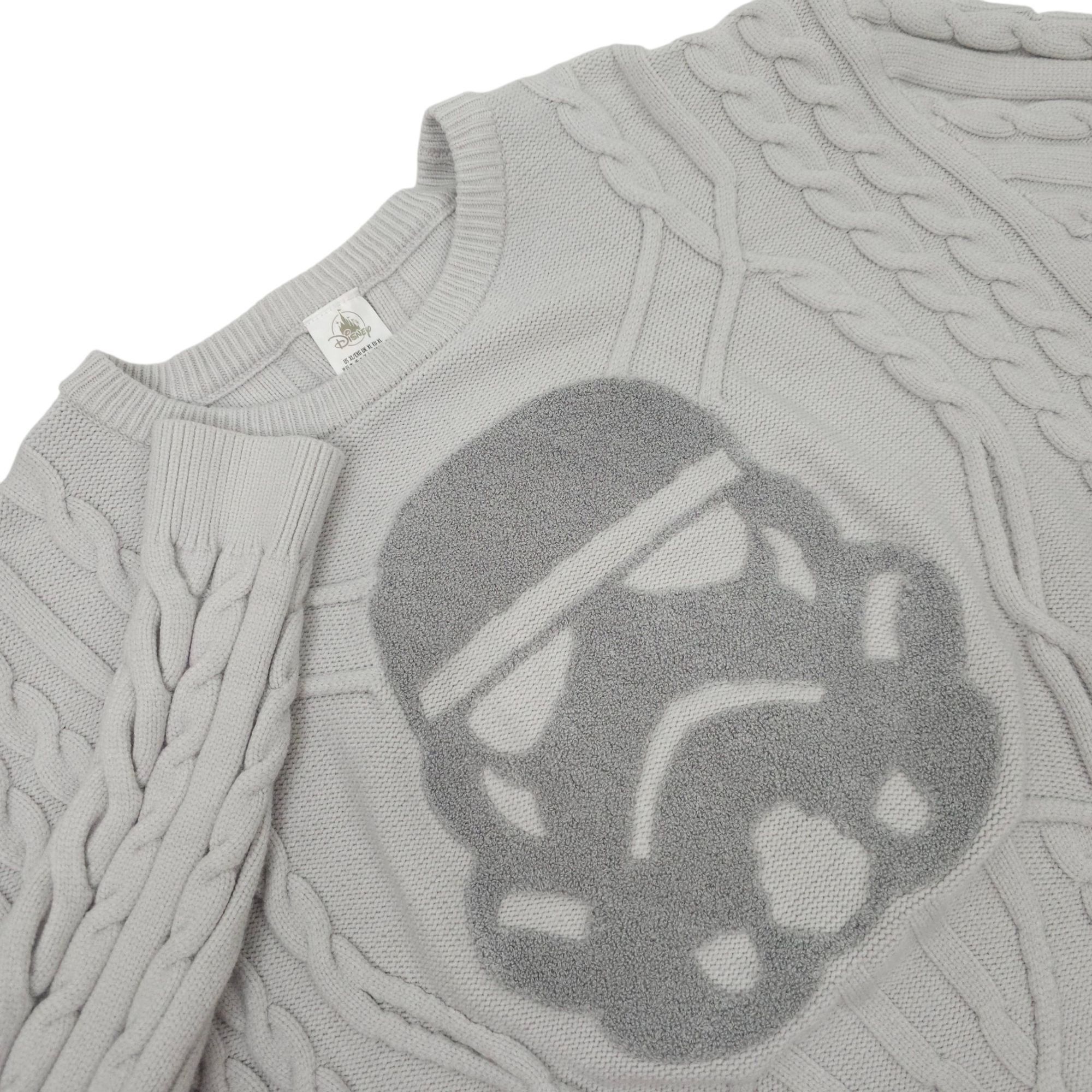 Disney Disney Star Wars Stormtrooper Cable Knit Sweater Adult XL Size US XL / EU 56 / 4 - 1 Thumbnail