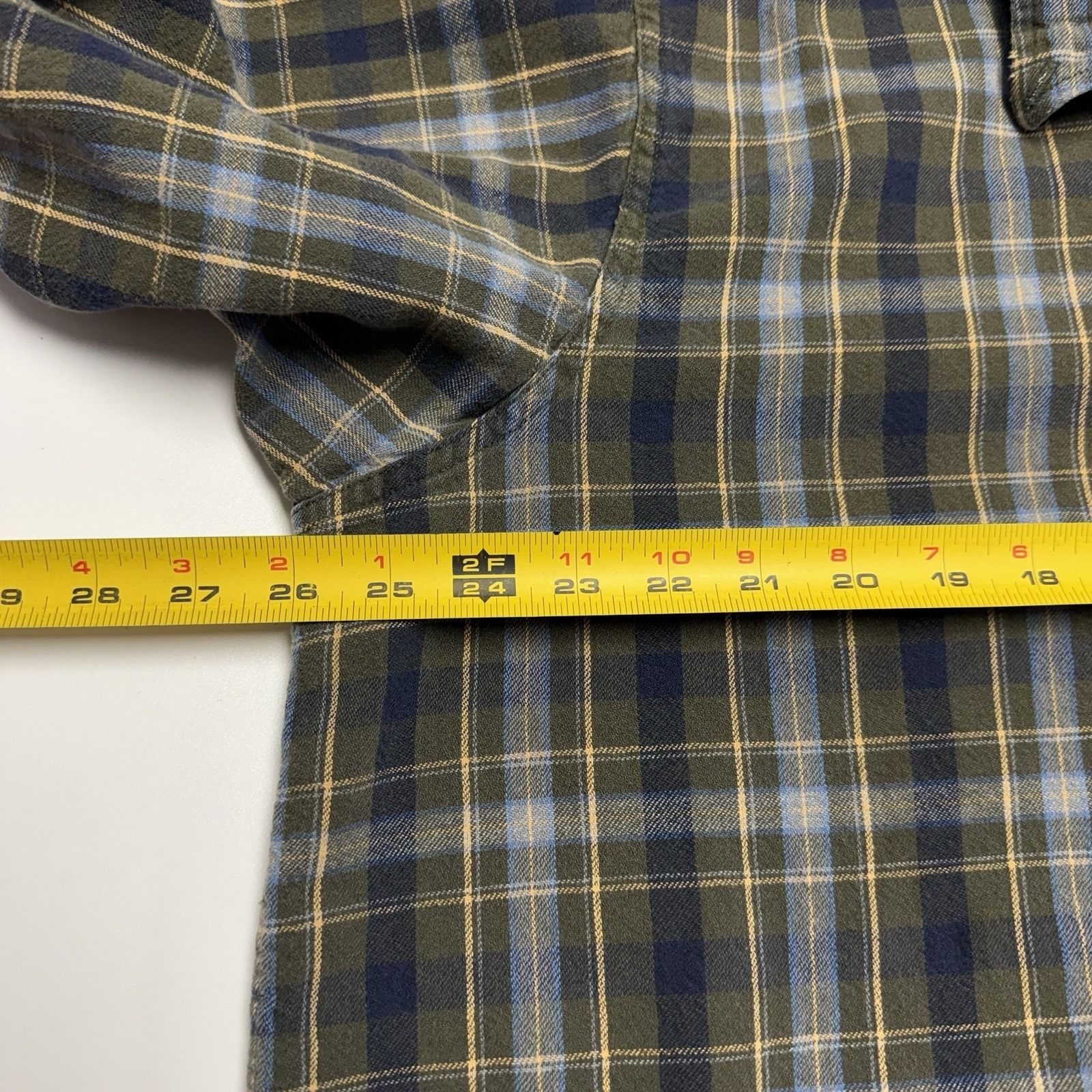 L.L. Bean Vintage LL Bean Northwoods Flannel Green Size XL Tall USA Size US XL / EU 56 / 4 - 8 Thumbnail