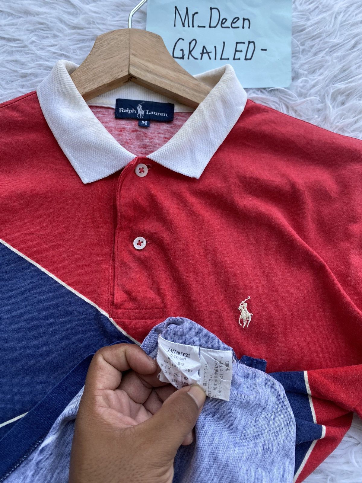 Ralph Lauren Rare Vintage 90s Ralph Lauren Polo Shirt Size US M / EU 48-50 / 2 - 9 Thumbnail