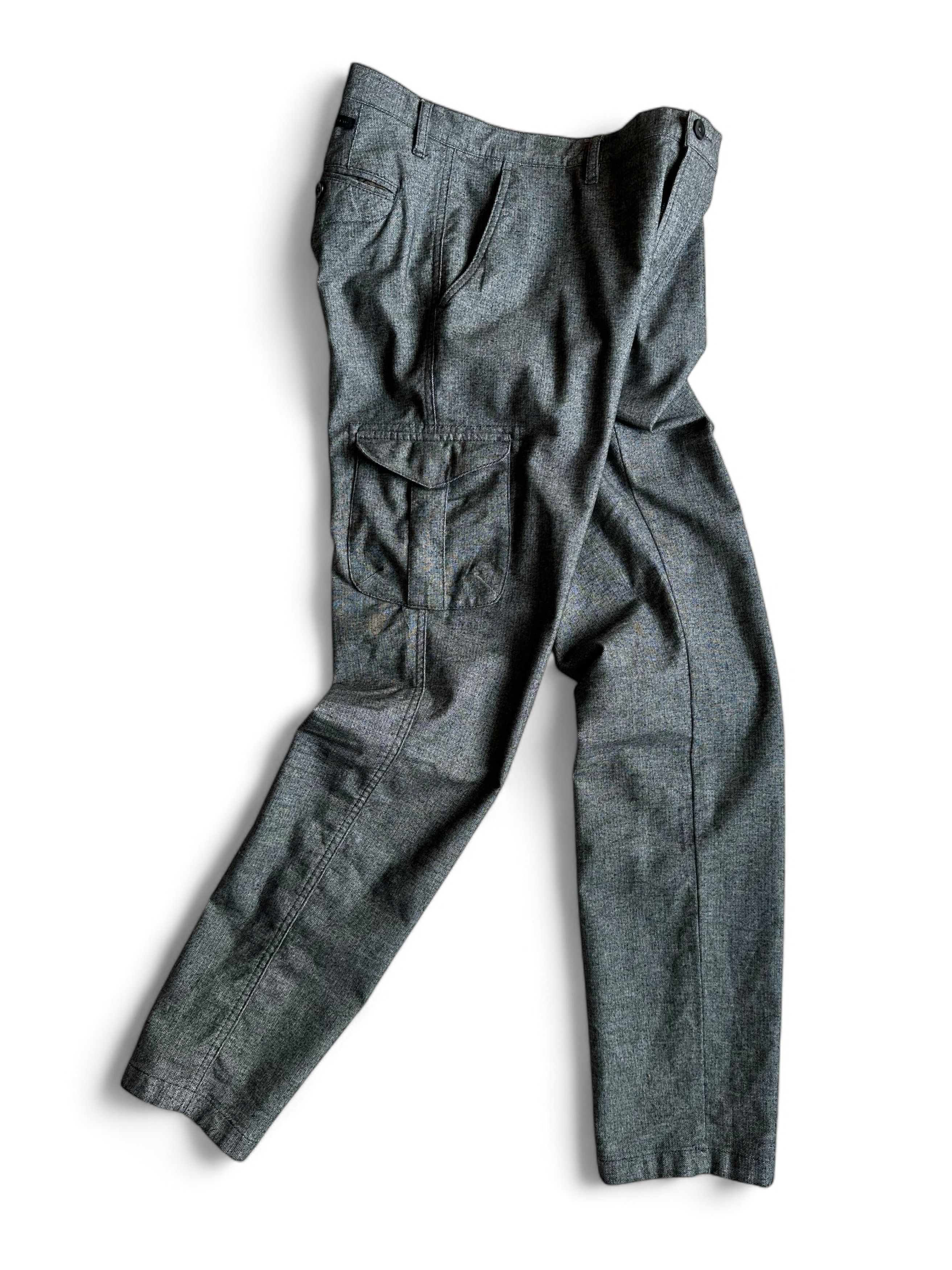 Alberto Alberto Slim Tailored Cargo Casual Pants Size US 34 / EU 50 - 2 Thumbnail