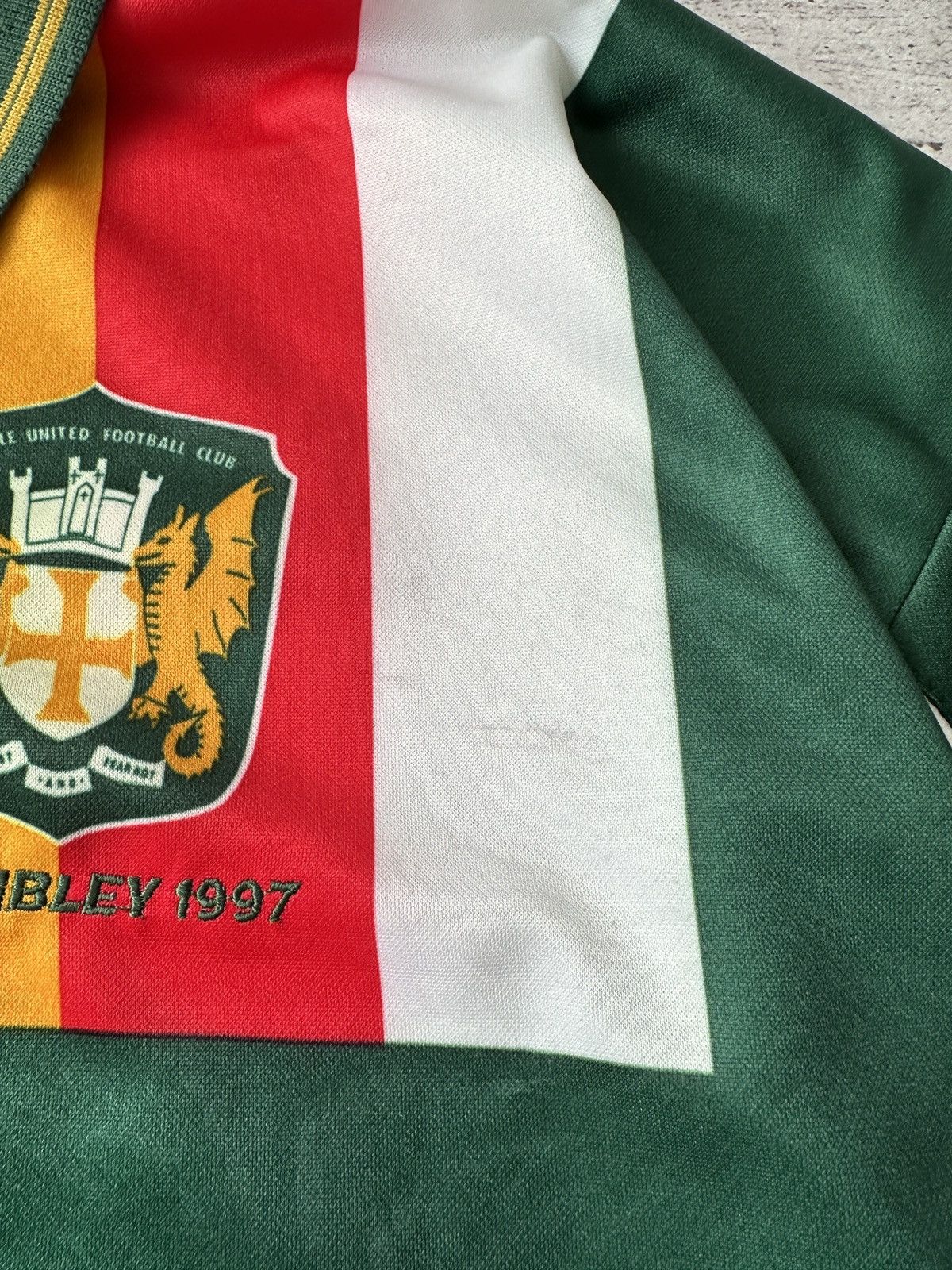 Vintage Carlisle United Away Football Shirt 1995/1997 Retro Jersey Size US XXL / EU 58 / 5 - 6 Thumbnail