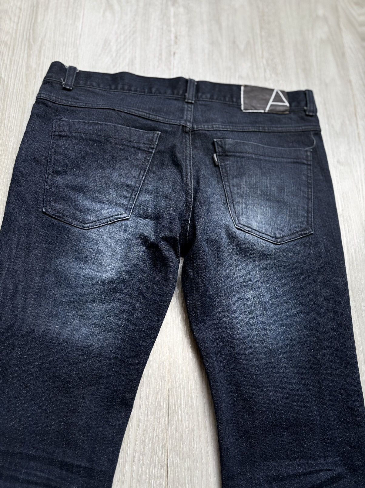 Japanese Brand Lad musician lace up flare jeans Size US 31 - 7 Thumbnail