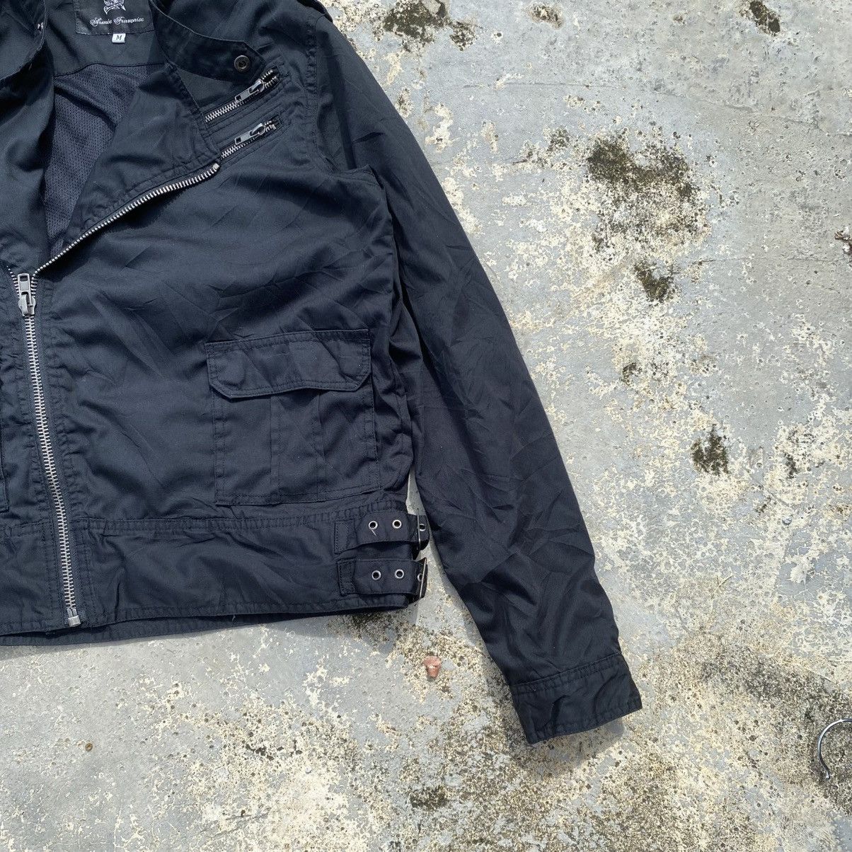 Japanese Brand aimee francaise double collar bike jacket Size US M / EU 48-50 / 2 - 6 Thumbnail