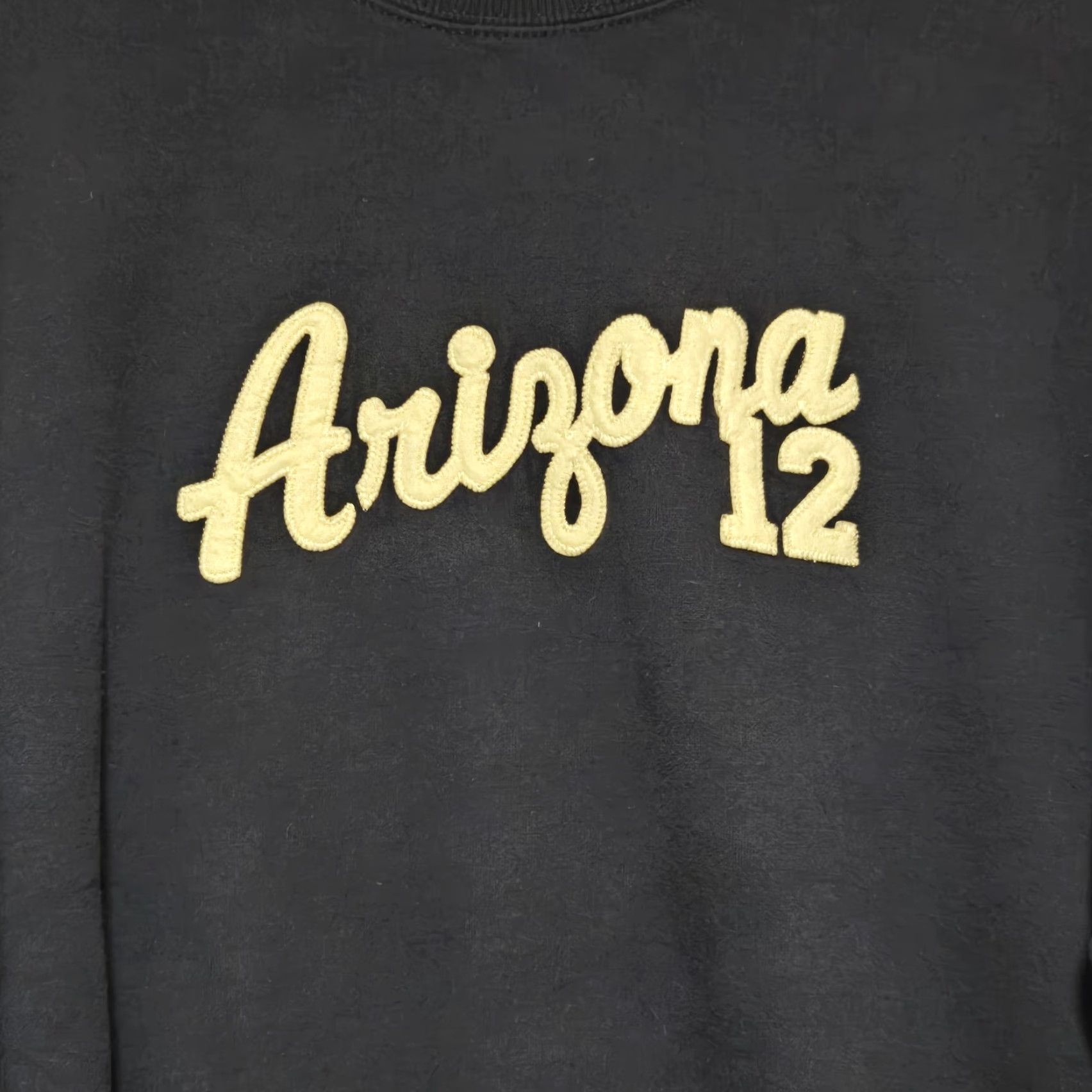 Jerzees VINTAGE Arizona Sweatshirt Navy Blue Embroidered Y2K Spell Out Large Mens SweatshirtPullover Blue Embroidered Arizona Y2K Spell Out Size US L / EU 52-54 / 3 - 7 Thumbnail