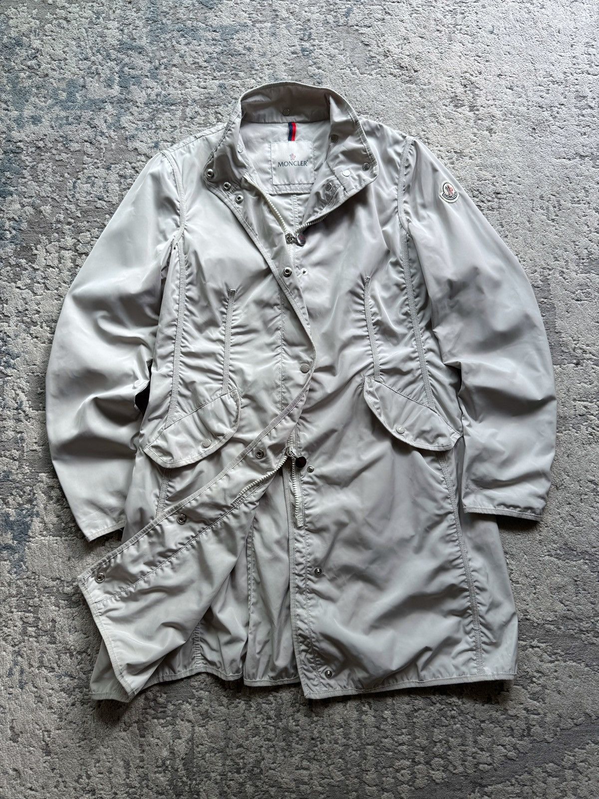Moncler Moncler Argelia Nylon Jacket Size 2 Made In Armenia Size XS / US 0-2 / IT 36-38 - 1 Thumbnail