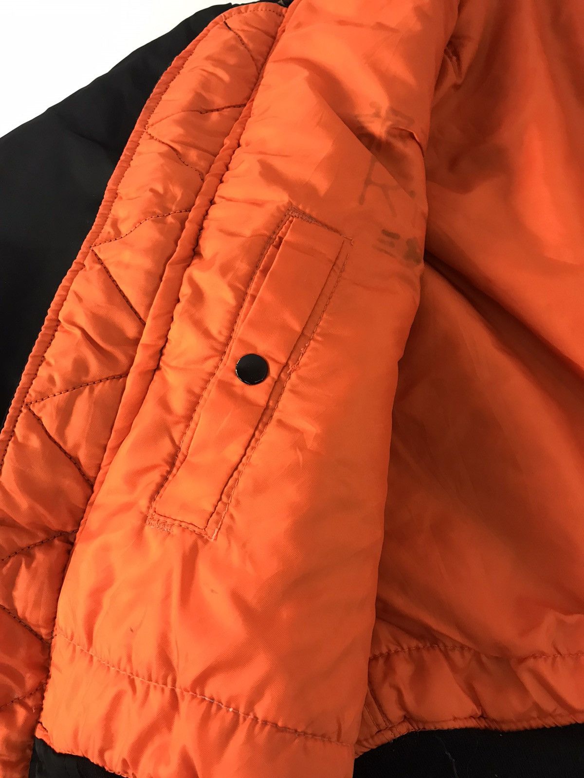 Other 90s USAF Flyer Military Bomber Jacket Type MA1 Flight Down Size US XL / EU 56 / 4 - 7 Thumbnail