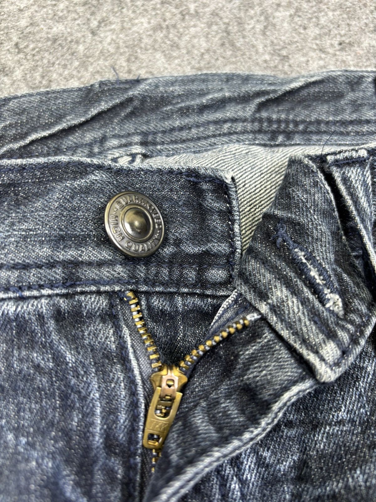 semanticdesign Semanticdesign Crazy Fades Short Denim F753 Size US 34 / EU 50 - 6 Thumbnail