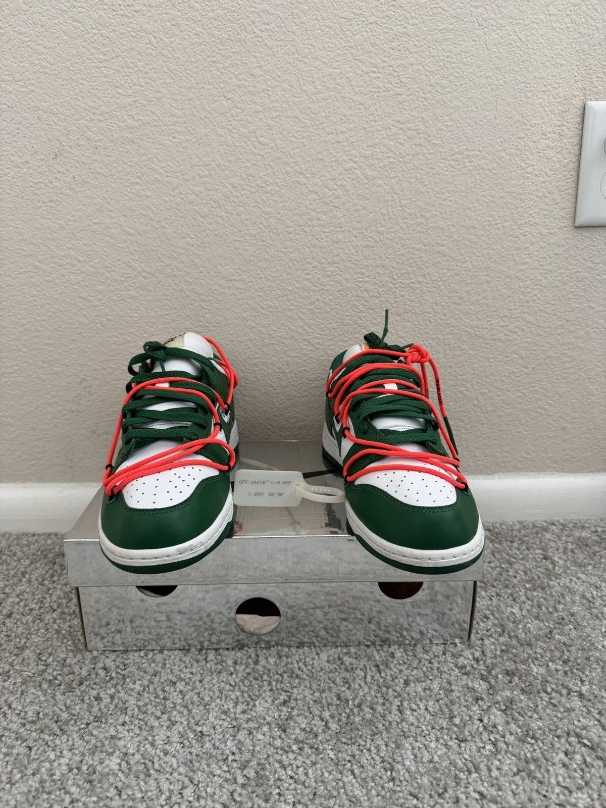 Off-White Off-White Pine Green Size US 9 / EU 42 - 5 Thumbnail