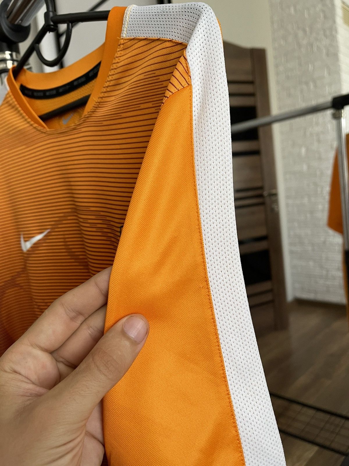 Nike 2018/2019 Nike AS Roma Soccer Jersey Pre Match T-Shirt Tee Size US XL / EU 56 / 4 - 18 Thumbnail