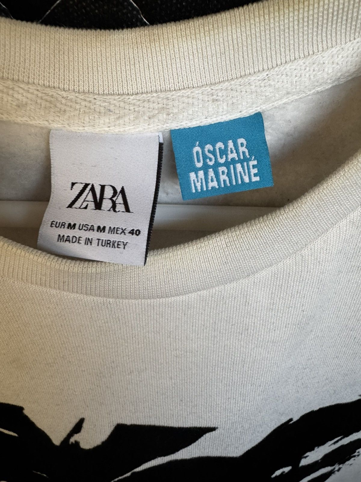 Zara Zara Óscar Mariné Sweatshirt Size M Size US M / EU 48-50 / 2 - 3 Thumbnail