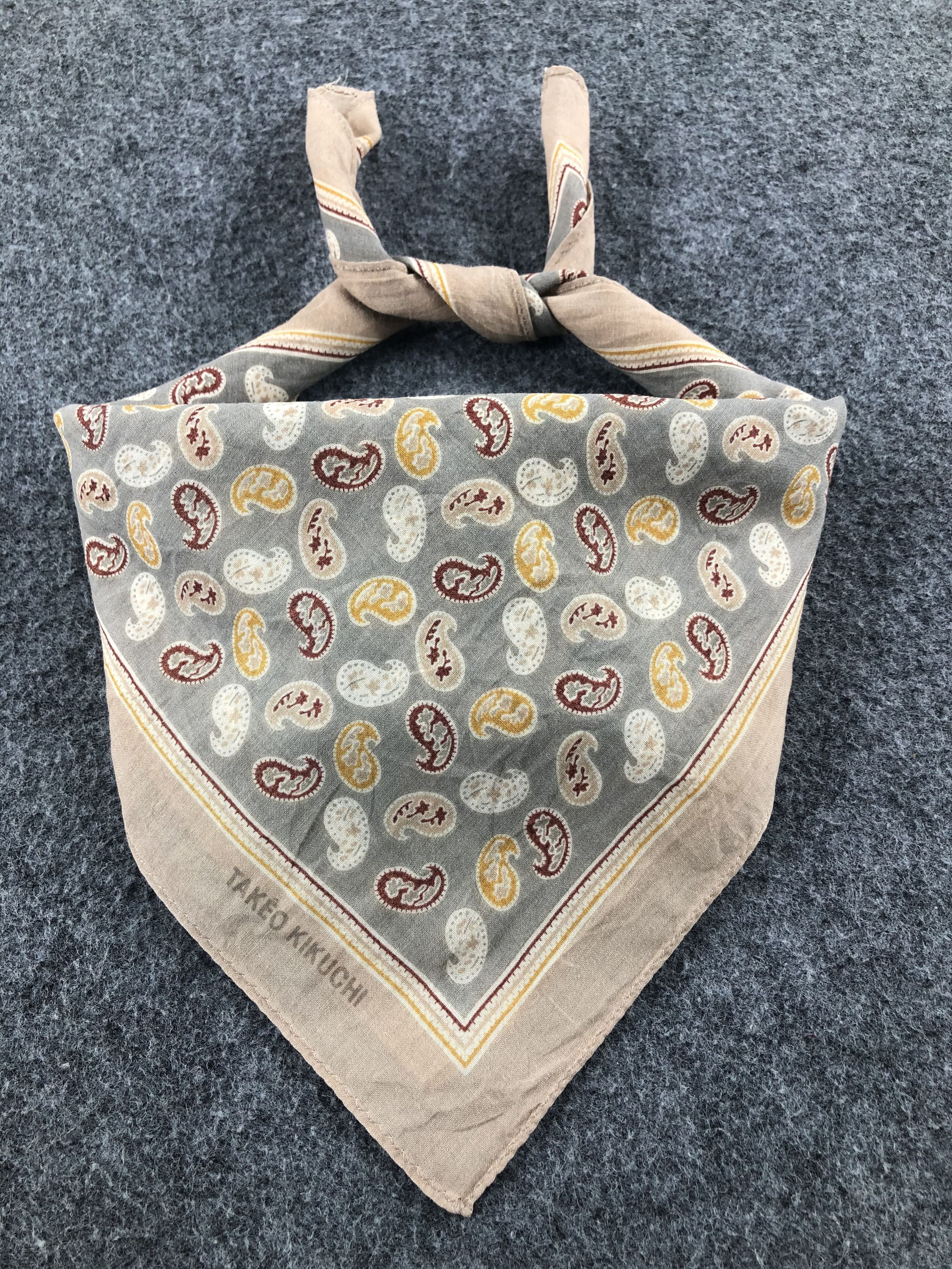 Takeo Kikuchi Takeo Kikuchi Handkerchief / Bandana / Neckerchief Size ONE SIZE - 1 Thumbnail