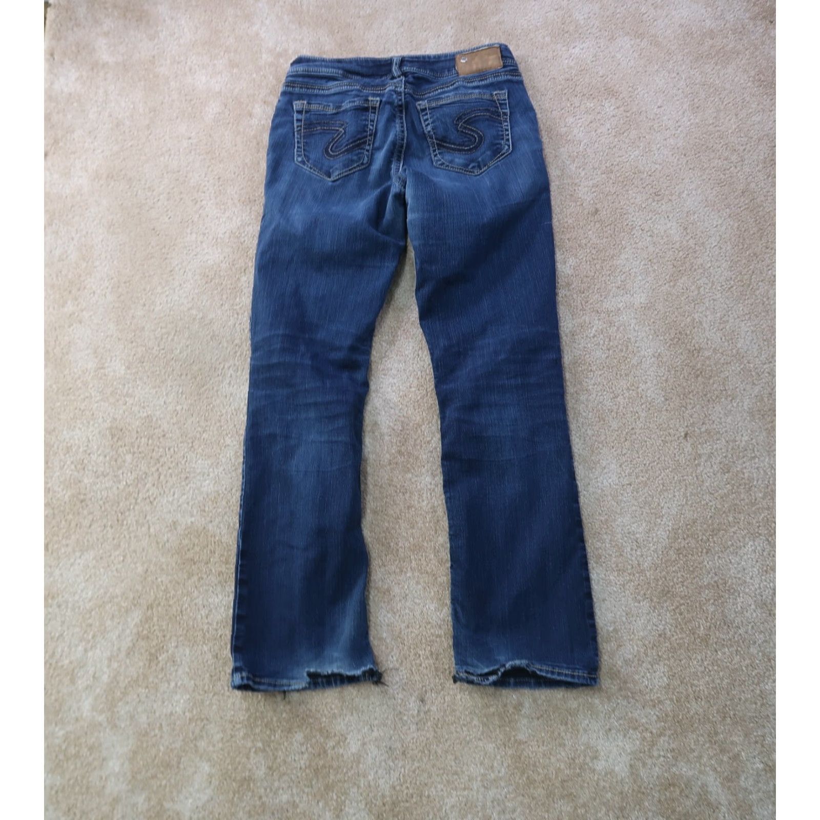Silver Jeans Co. Silver Suki Mid Bootcut Jeans Women's 28x31 Blue Denim Pants Stretch Size 28" / US 6 / IT 42 - 7 Thumbnail