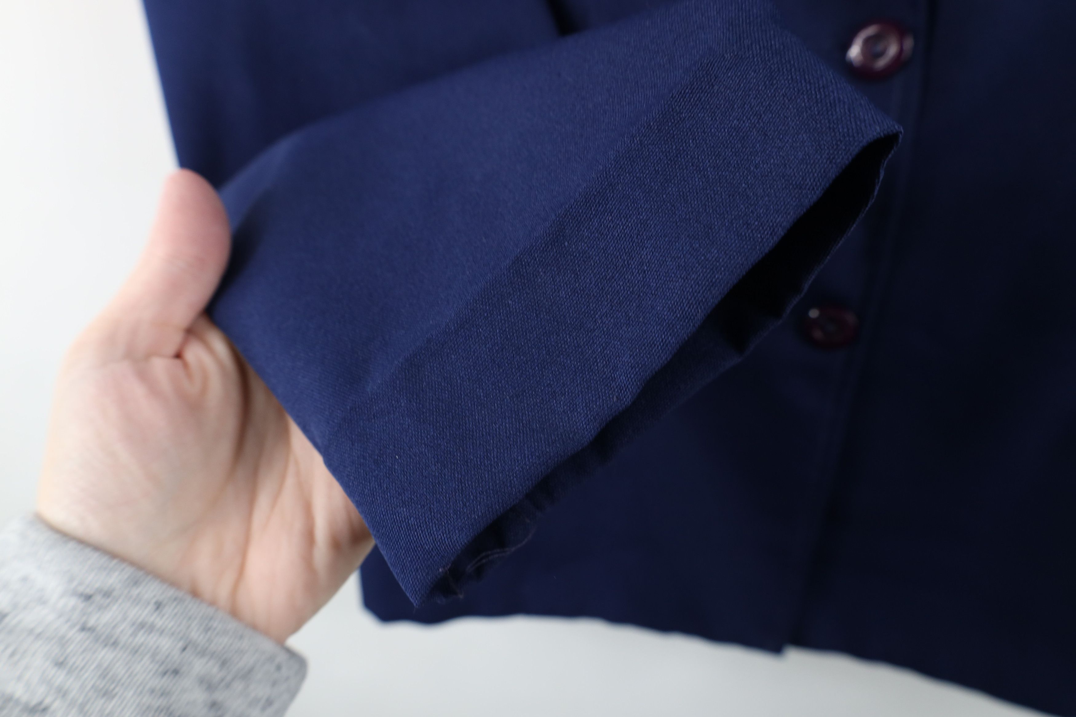 Vintage Vintage 70s Streetwear Suit Coat Blazer Jacket Navy Blue USA Size XXL / US 16-18 / IT 52-54 - 7 Thumbnail