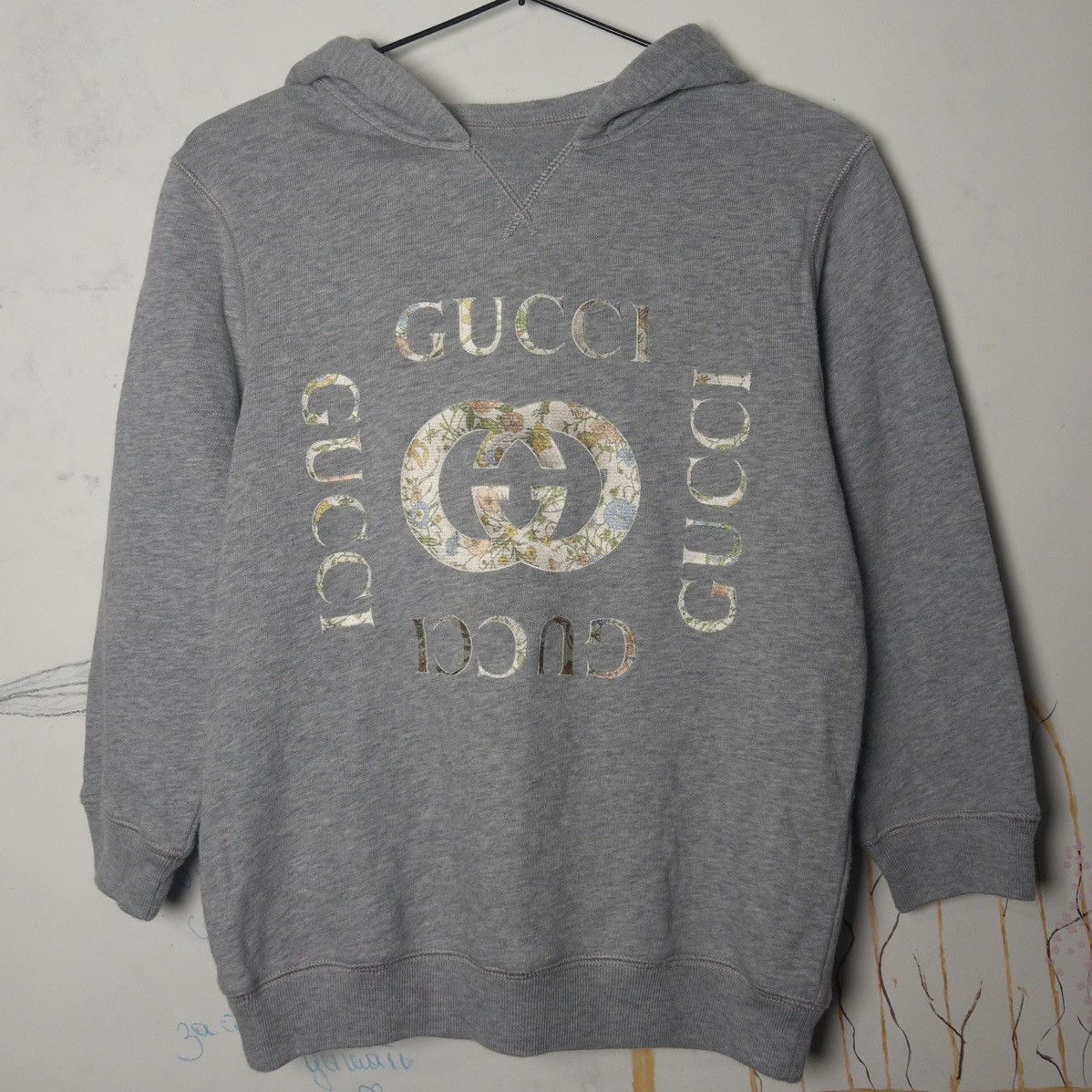 Gucci Gucci Interlocking G Cotton Hoodie Size XXS / US 00 / IT 34 - 2 Thumbnail