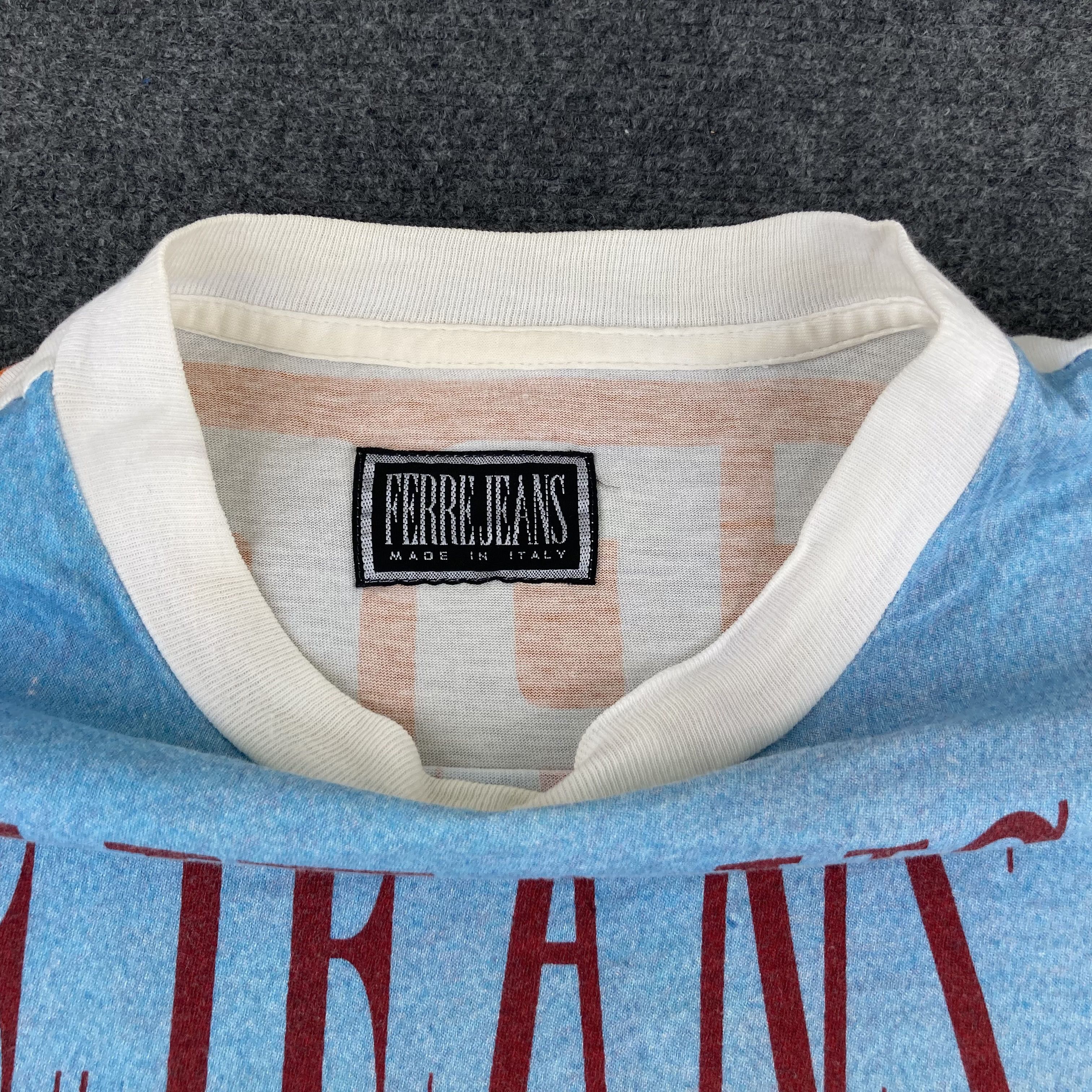 Japanese Brand Vtg Ferre Jeans Short Sleeve Truck Bodies Equipment T shirt Size US M / EU 48-50 / 2 - 3 Thumbnail