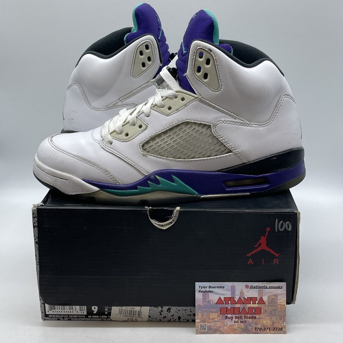 Jordan Brand Air Jordan 5 grape Size US 9 / EU 42 - 1 Thumbnail