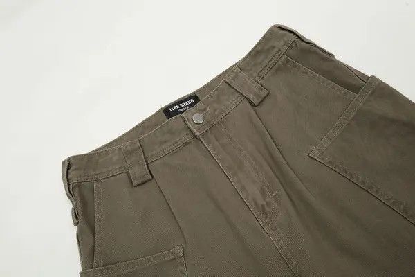 Japanese Brand VIBE American retro Cleanfit cargo jeans for men y2k Size US 34 / EU 50 - 3 Thumbnail