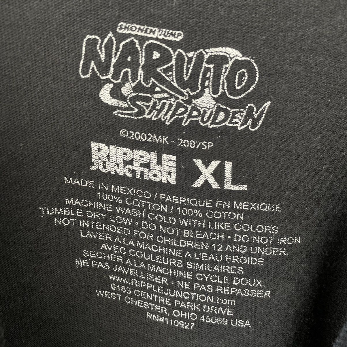 Anime × Cartoon Network × Vintage Vintage 2002 Naruto Shippuden Shonen Jump Anime T Shirt Size US XL / EU 56 / 4 - 3 Thumbnail