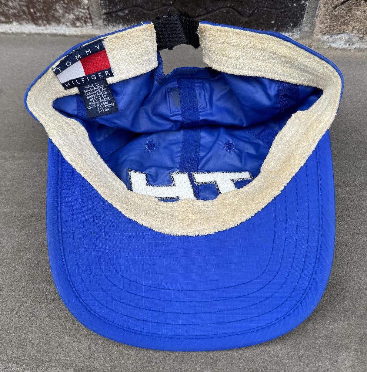 Tommy Hilfiger Vintage Tommy Hilfiger Athletic Gear Blue Hat Size ONE SIZE - 3 Thumbnail