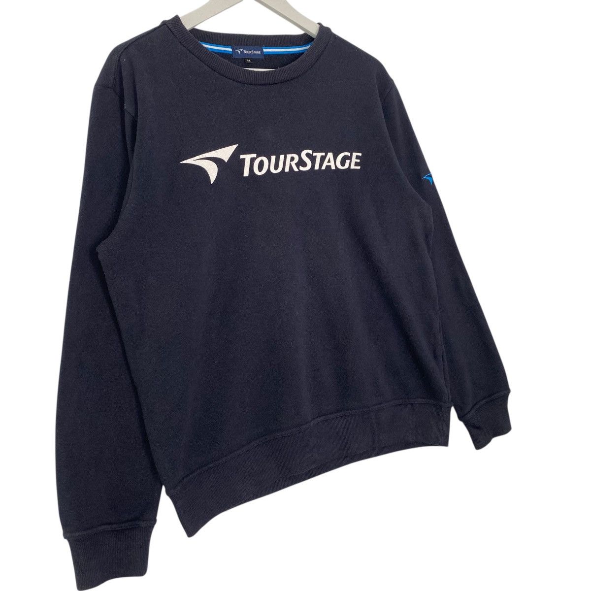 Vintage Vintage TourStage Golf Sweatshirt Crewneck Big Logo NavyBlue Size US M / EU 48-50 / 2 - 3 Thumbnail