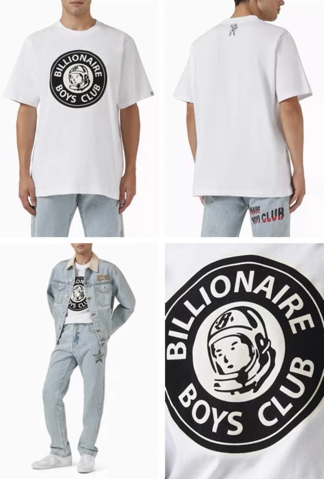 Billionaire Boys Club Short Sleeve T-Shirt White Billionaire Boys Club Pharrell Size US M / EU 48-50 / 2 - 7 Thumbnail