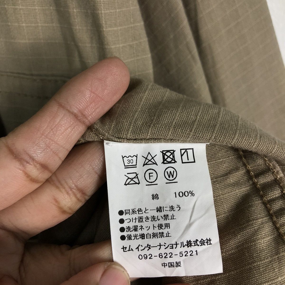 Japanese Brand 🔥Vintage HBT Inspector Cargo Jacket Multi Pocket Army Size US M / EU 48-50 / 2 - 19 Thumbnail