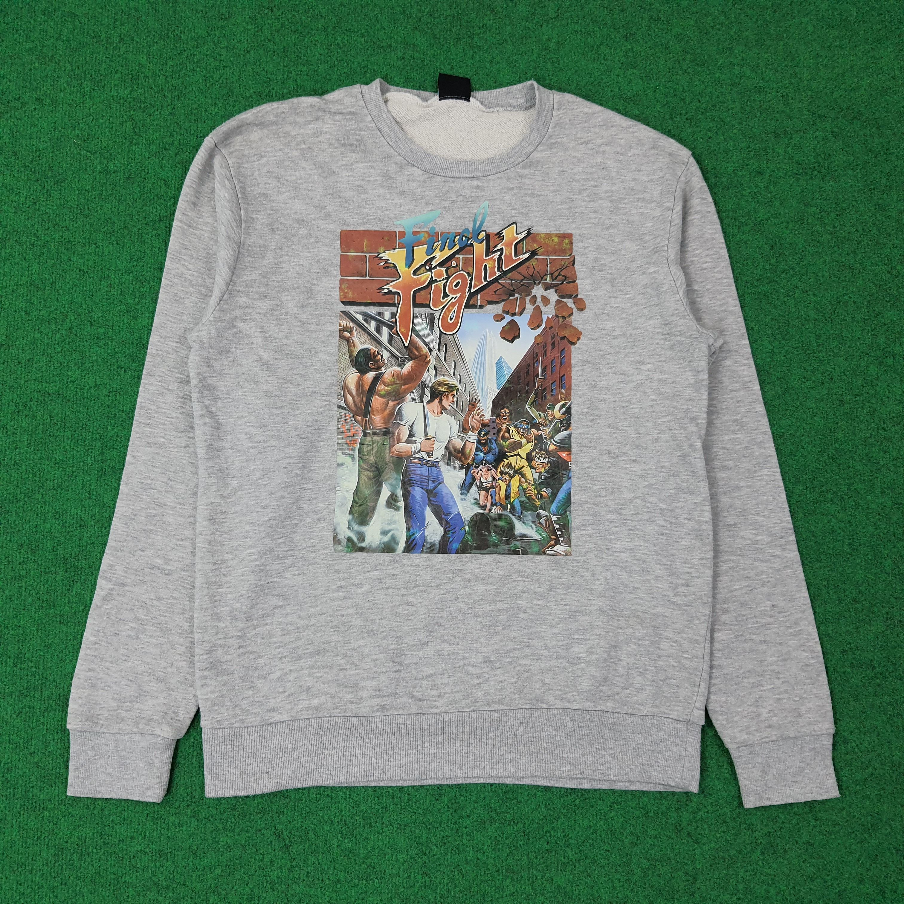 Japanese Brand Vintage Capcom Final Fight Game Sweatshirt C268N28 Size US M / EU 48-50 / 2 - 1 Thumbnail
