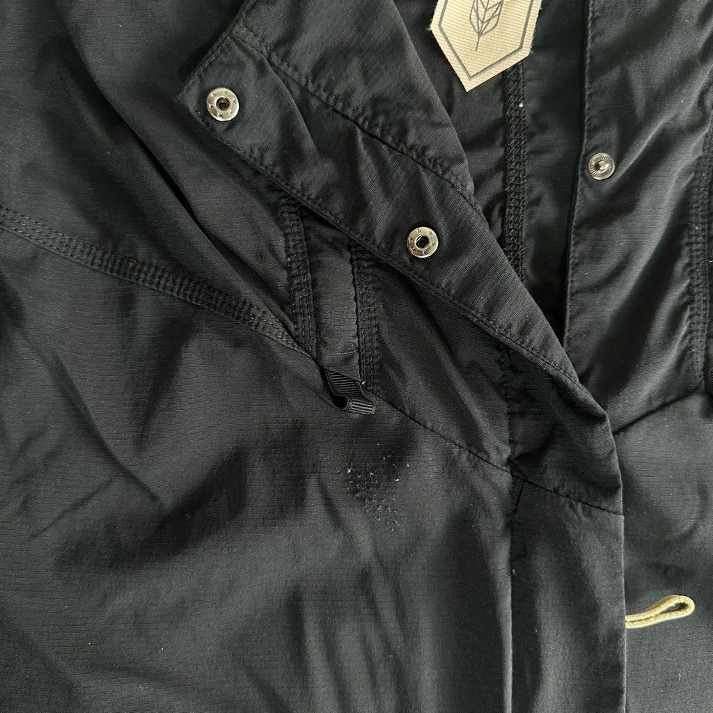 Other Indyeva Podroz 1/2 Zip Black Jacket Hooded Pocket DWR Large Size L / US 10 / IT 46 - 19 Thumbnail
