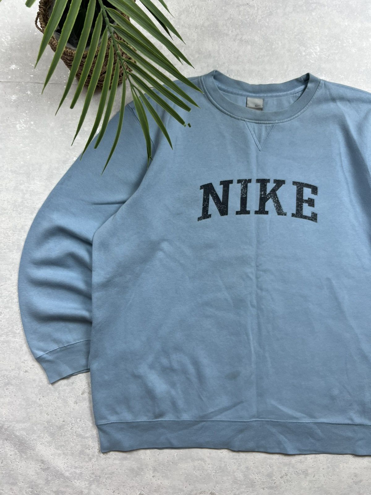 Nike 90s Nike Big Logo Spellout Vintage Y2K Oversized Sweatshirt Size US XL / EU 56 / 4 - 2 Thumbnail