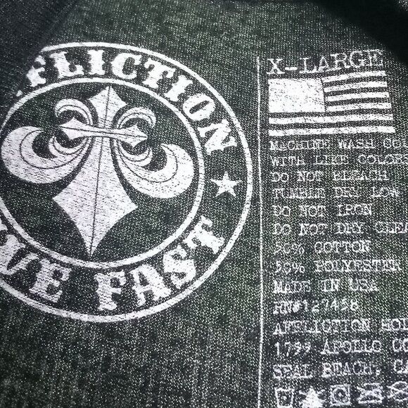 Affliction Affliction Chris Kyle American Sniper USA Freedom T-Shirt Size US XL / EU 56 / 4 - 3 Thumbnail