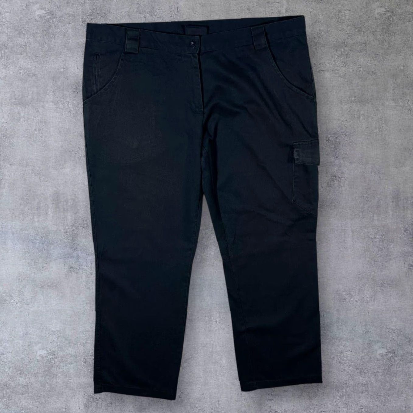 Dickies Dickies Skater Workwear Classic Black Cargo Pants Trousers W42 L31 UK 20 Mens Regular Size 42" Waist Inside Leg 31" Black Cargo Style Cold? Size US 42 / EU 58 - 3 Thumbnail