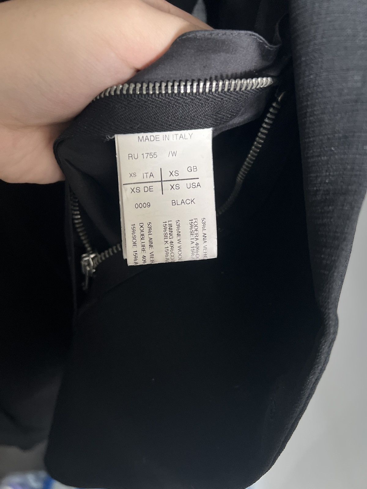 Rick Owens Rick Owens suit Size 34S - 3 Thumbnail