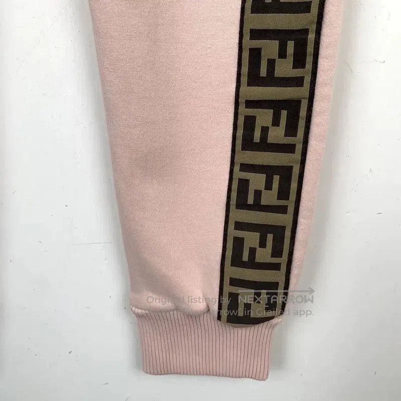 Fendi Fendi Pink Cotton Casual Pants for Women . Size 23" - 4 Thumbnail