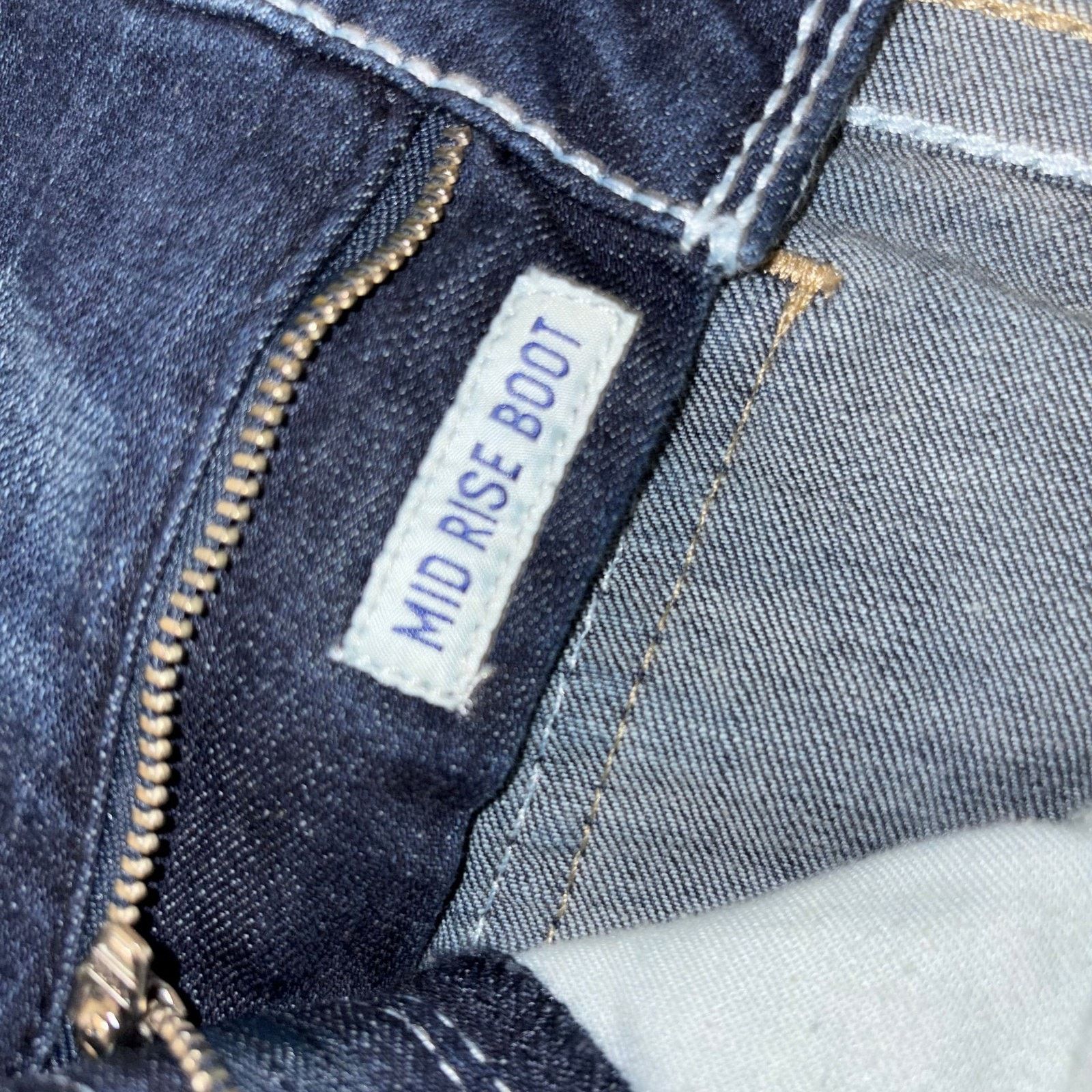 Ariat Ariat Real Mid Rise Marine Bootcut Jeans Size 28" / US 6 / IT 42 - 5 Thumbnail