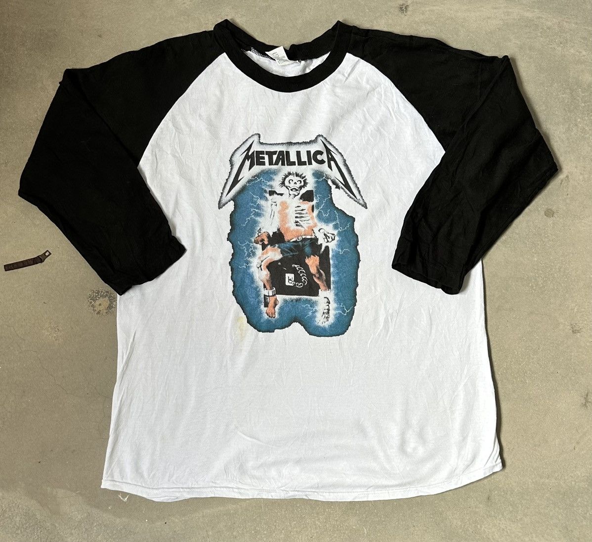 Band Tees METALLICA RAGLAN BAND TEE Size US M / EU 48-50 / 2 - 1 Thumbnail