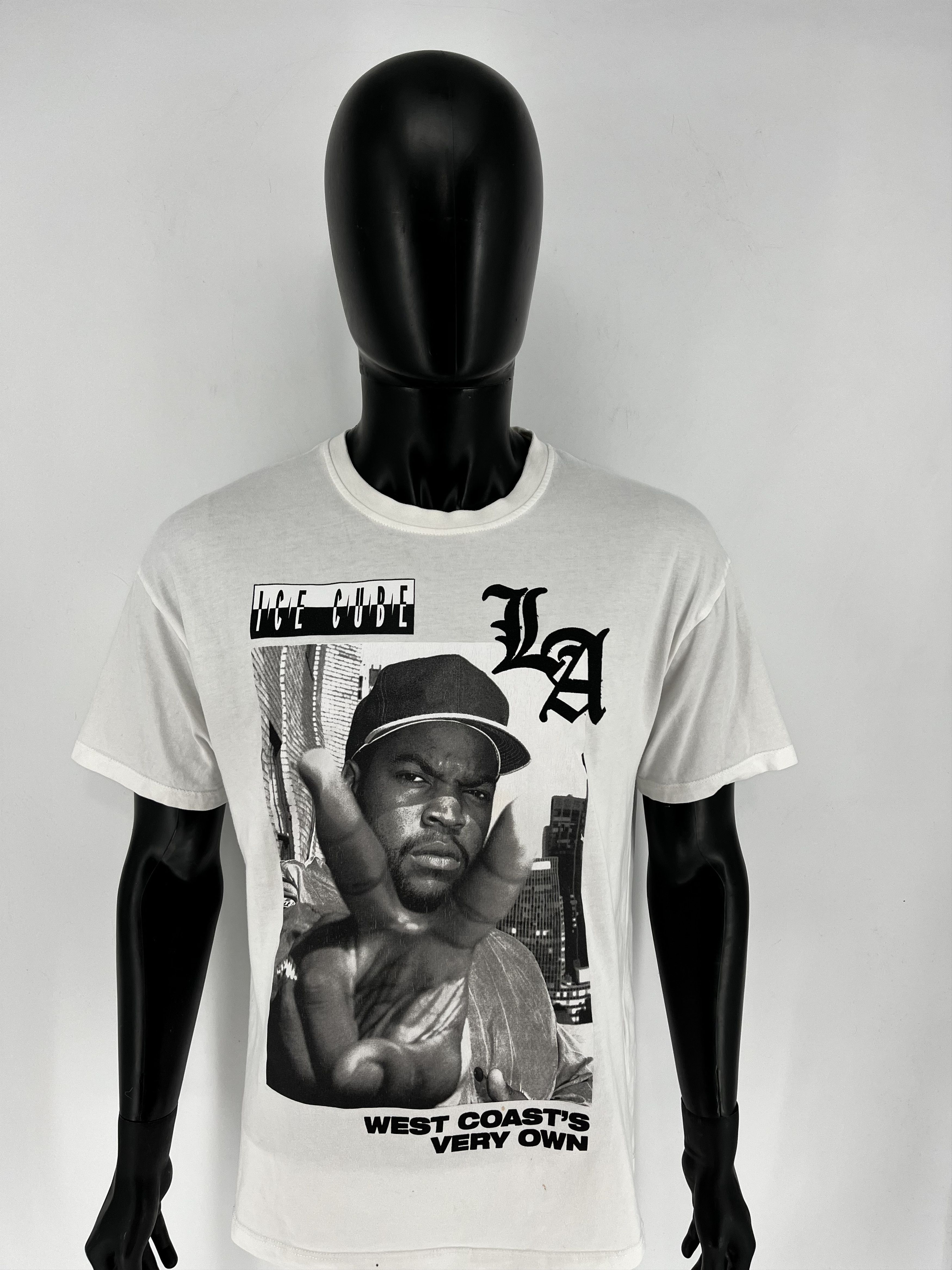 Band Tees × Rap Tees × Vintage Vintage Y2K Ice Cube Rap Tee Art Band Rock Streetwear Size US S / EU 44-46 / 1 - 5 Thumbnail