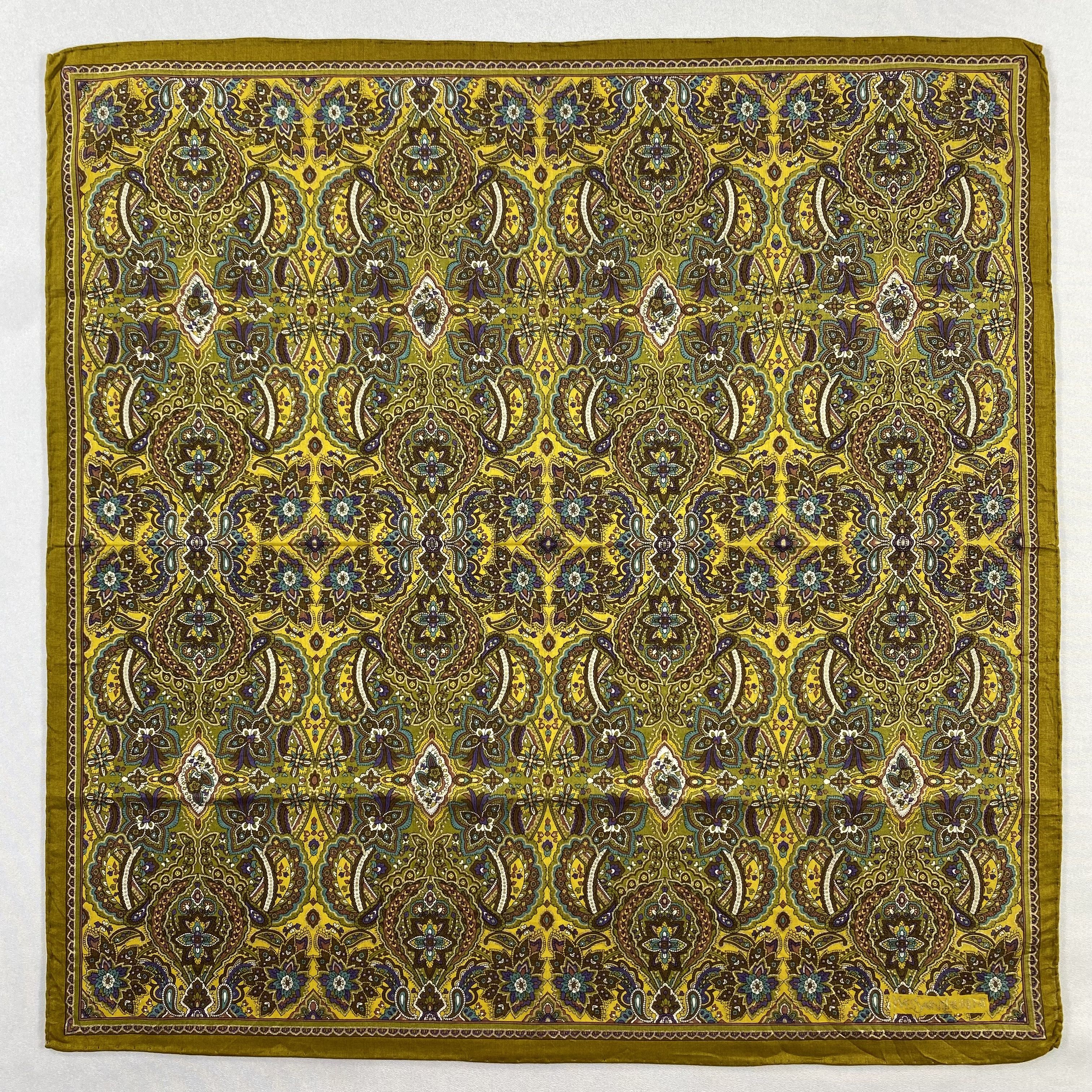 Vintage Yves Saint Laurent Handkerchief / Neckerchief-P1606 Size ONE SIZE - 1 Thumbnail