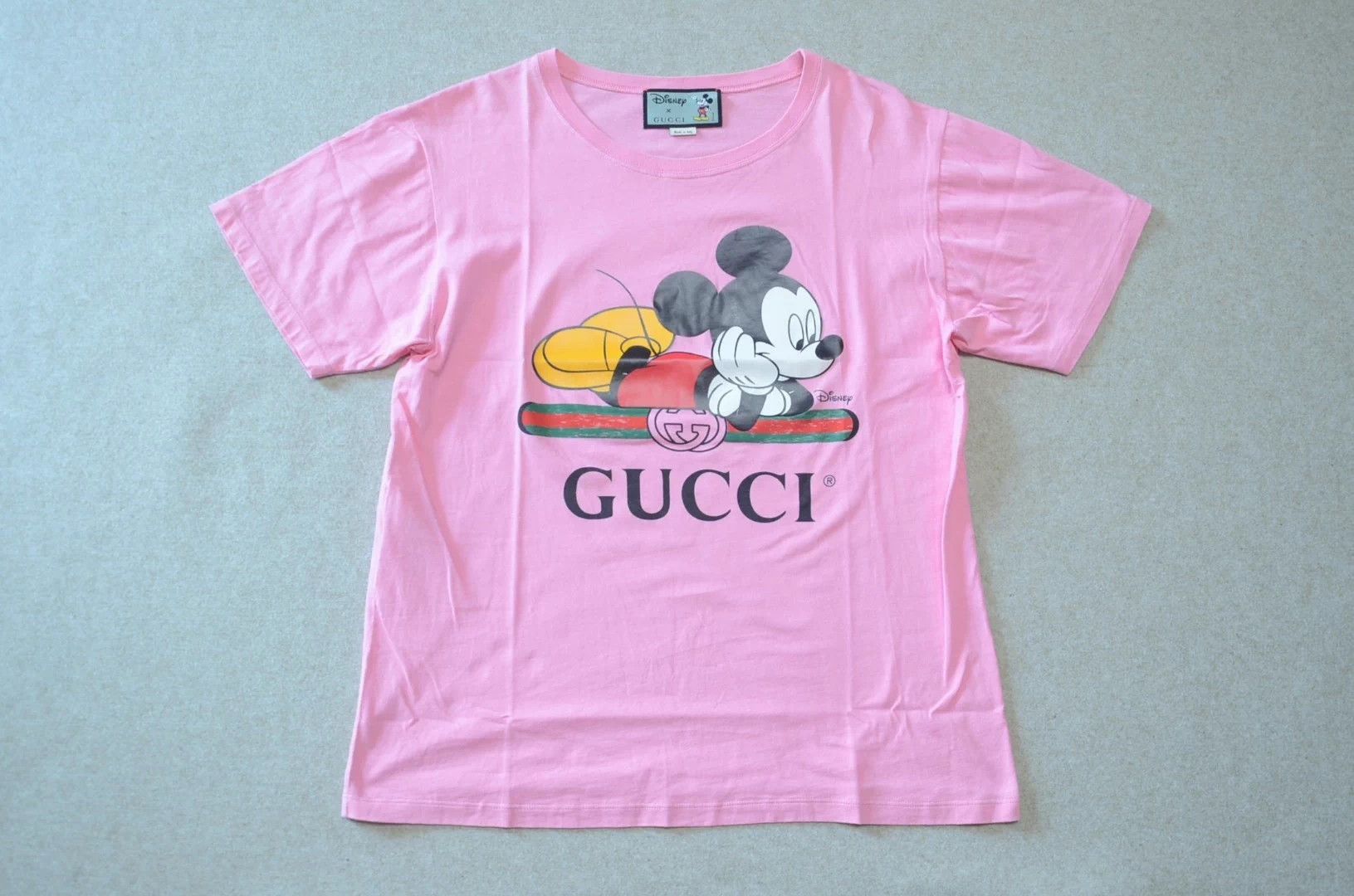 Gucci Gucci x Disney Mickey Mouse Double G short tee S Size US S / EU 44-46 / 1 - 1 Thumbnail