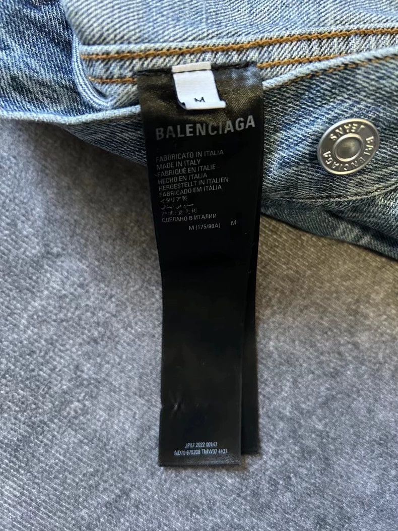 Balenciaga Balenciaga denim jacket Size US M / EU 48-50 / 2 - 4 Thumbnail