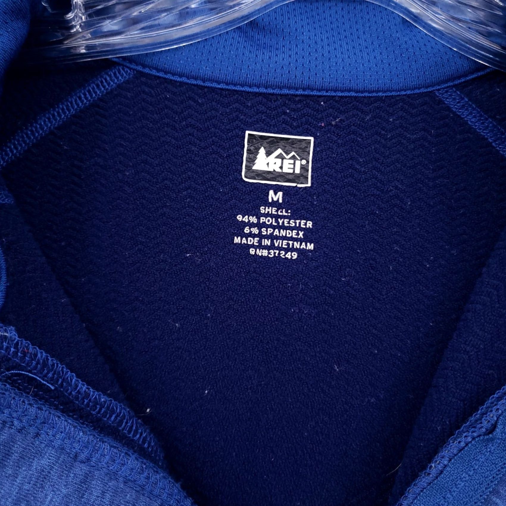 Vintage REI Shirt Mens M Medium Blue Heather 1/4 Zip Pullover Long Sleeve Athleisure Size US M / EU 48-50 / 2 - 4 Thumbnail