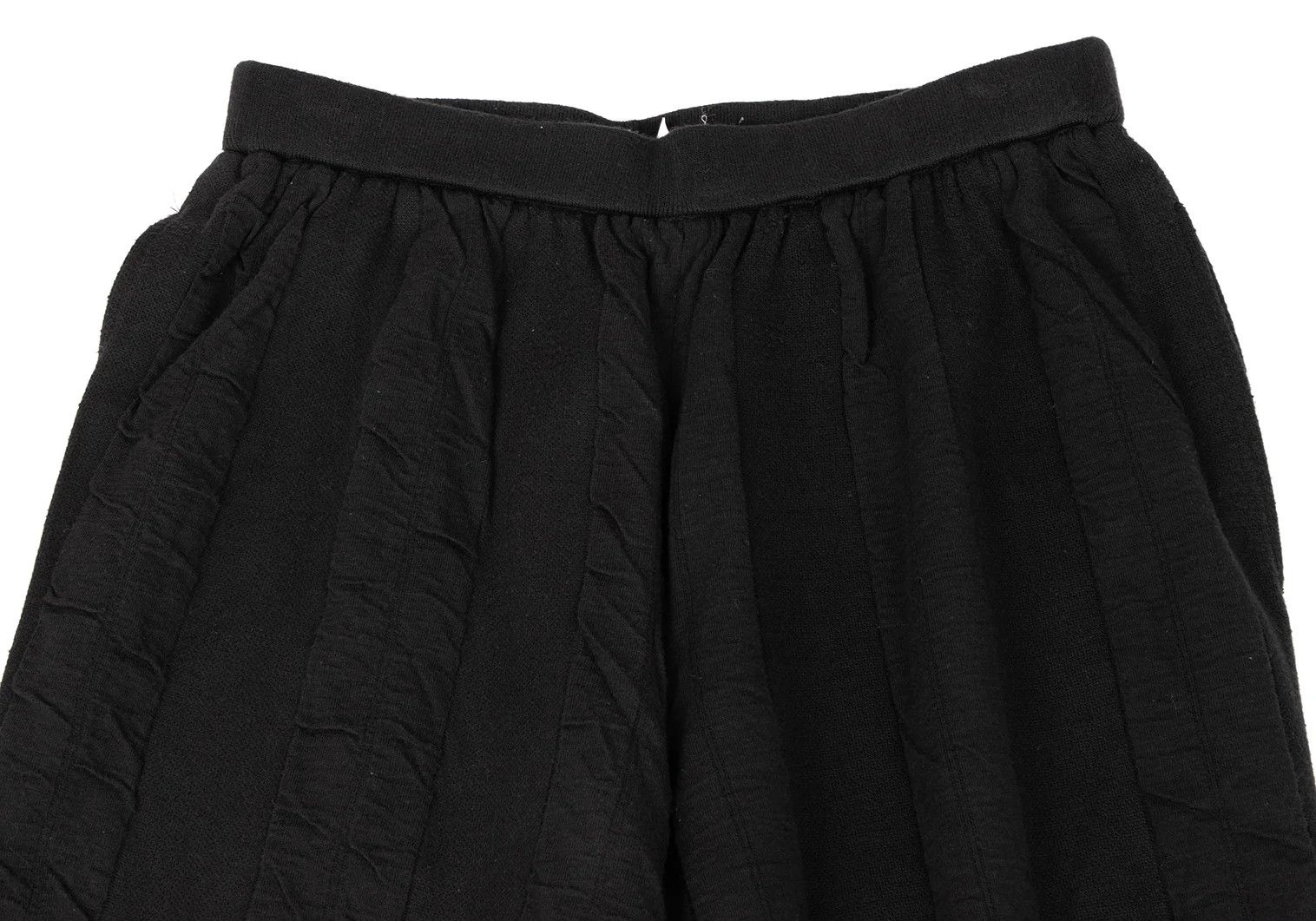 Issey Miyake Stripe Weave Easy Pants in Black, Size M Size US 34 / EU 50 - 2 Thumbnail