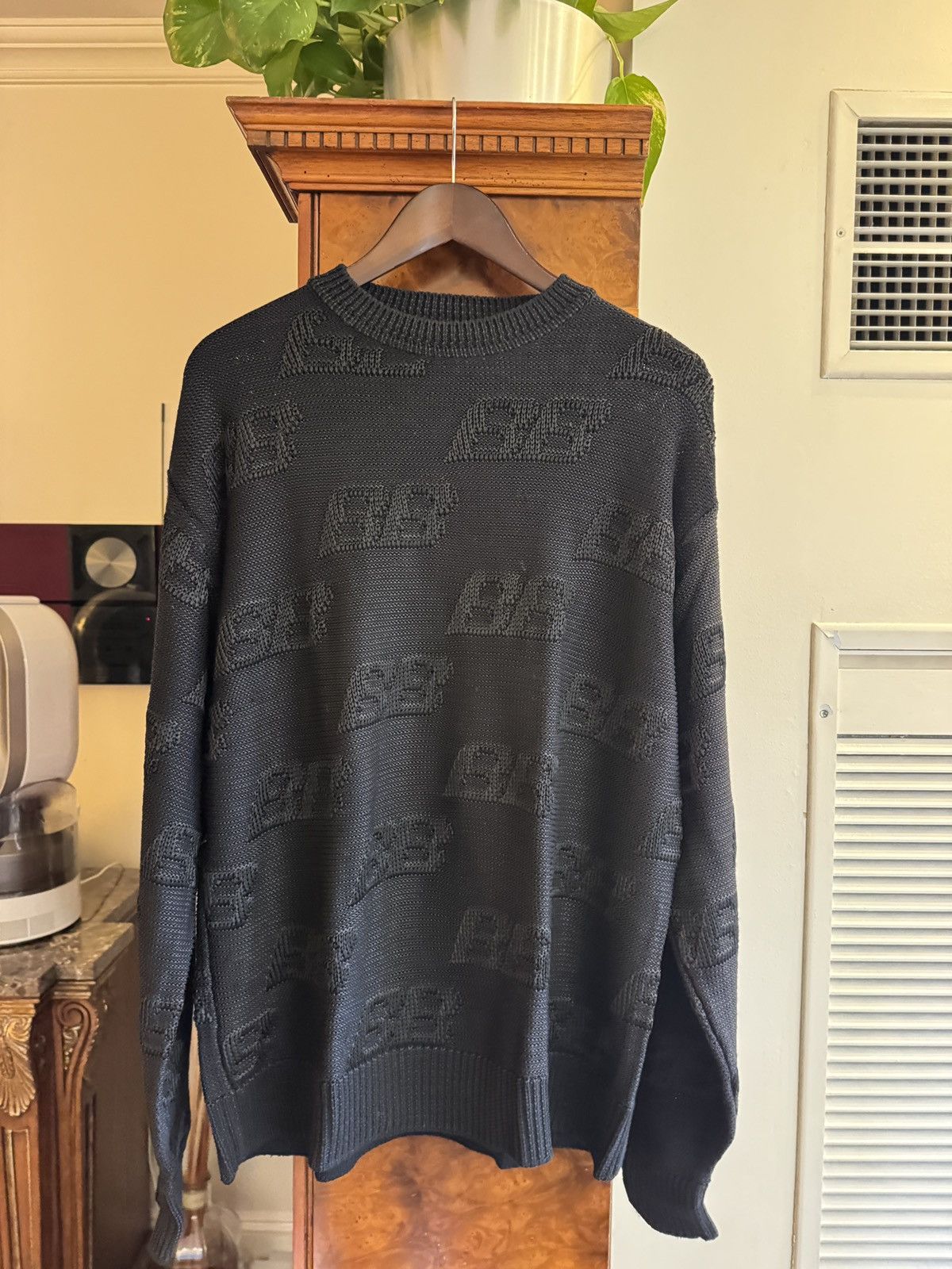 Balenciaga Balenciaga Knit BB Logo Oversized Sweater Size XS Size US XS / EU 42 / 0 - 2 Thumbnail