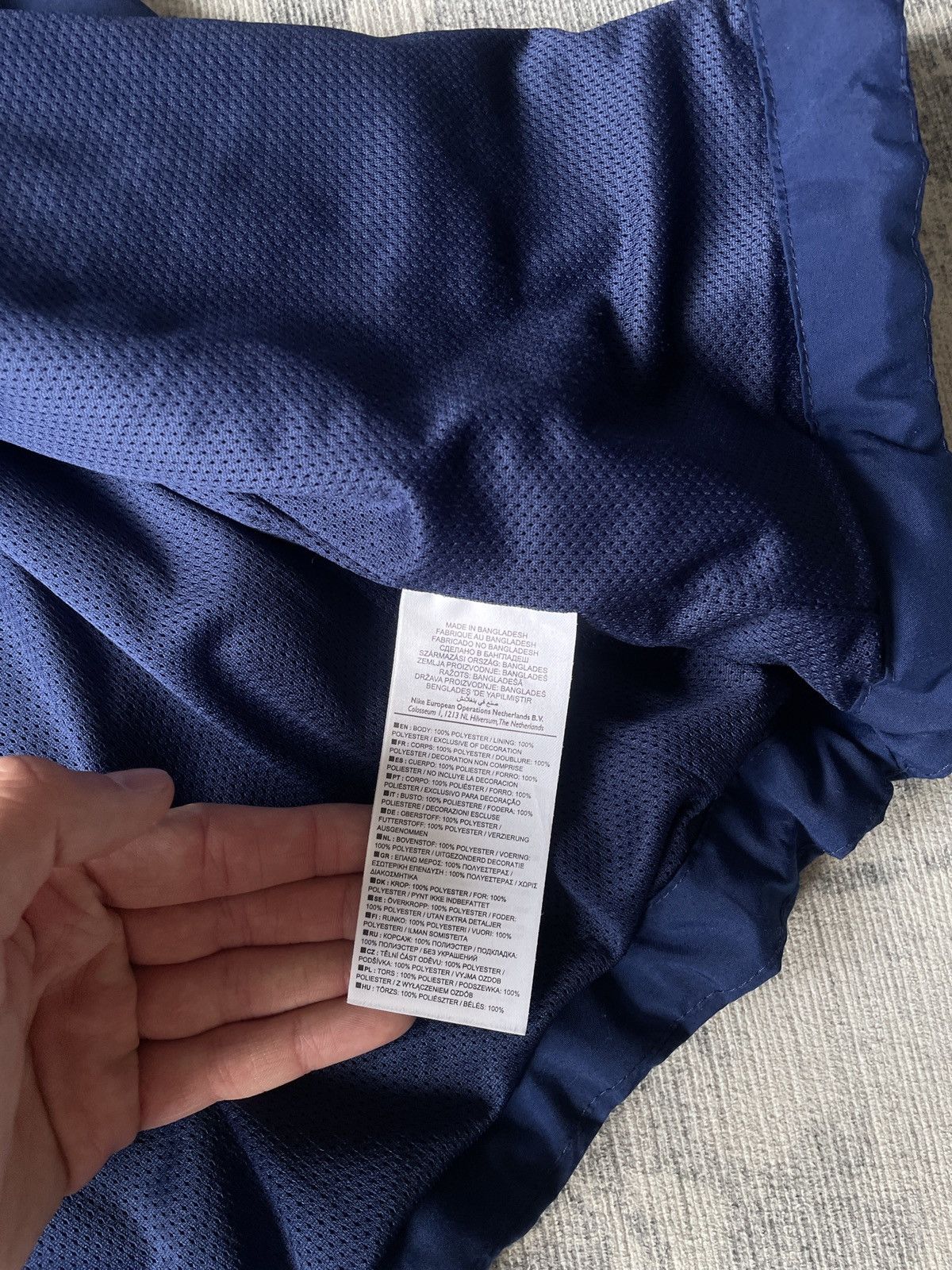 Nike Vintage Nike Track Jacket Nylon Woven France Japanese Y2K Size US XL / EU 56 / 4 - 10 Thumbnail