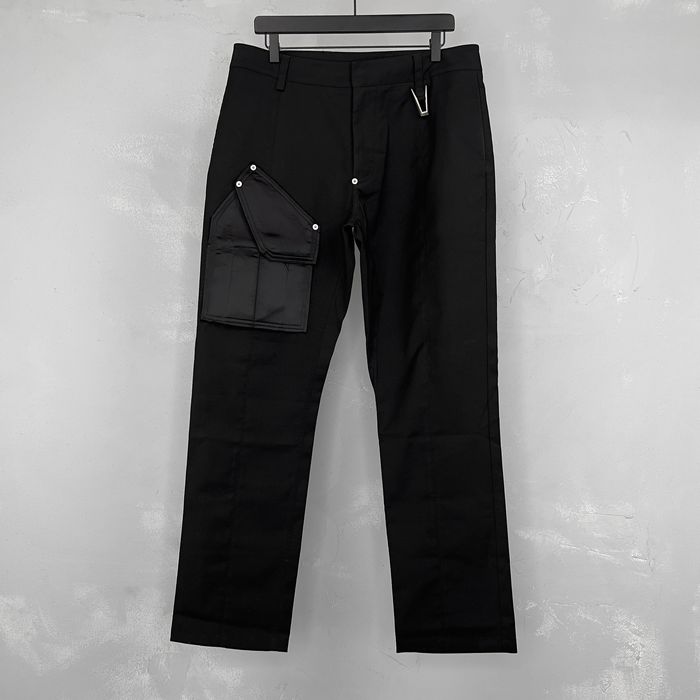 1017 ALYX 9SM 1017 ALYX 9SM Tailoring Cargo Pants in Black Wool Blend ...