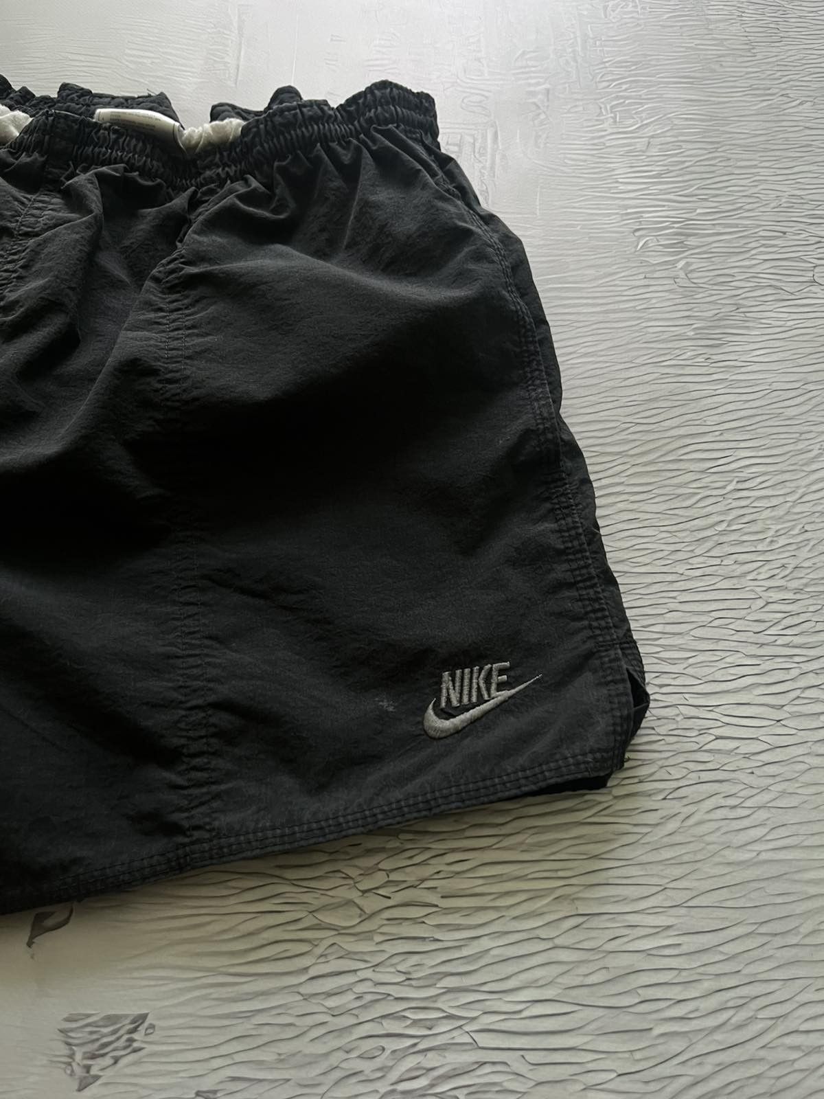 Nike 90s Nike Vintage Streetwear Shorts Black Label Size US 31 - 3 Thumbnail