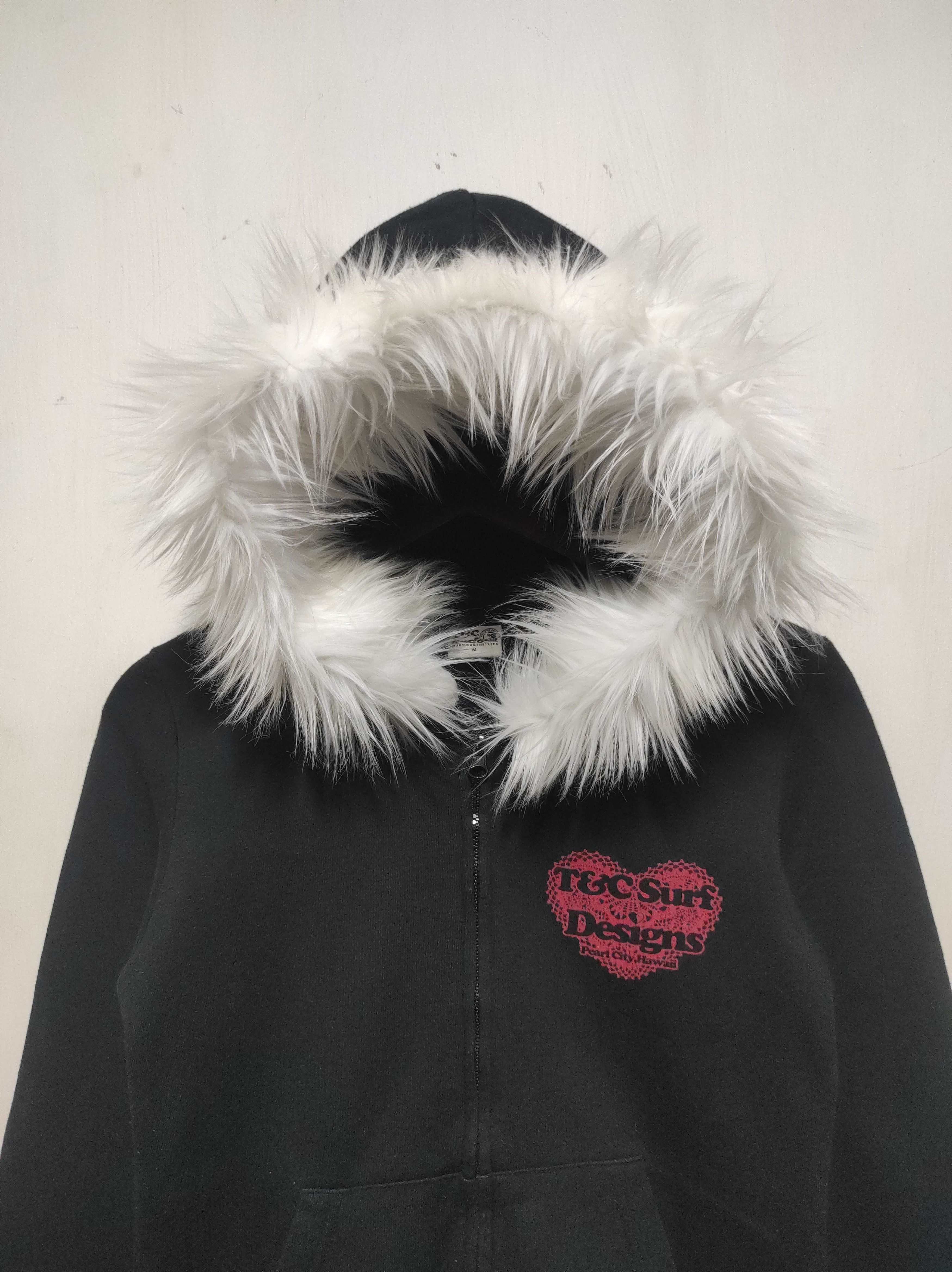 Hysteric Glamour T&C Surf Zip Fur Hoodie if6was9 LGB style Size S / US 4 / IT 40 - 4 Thumbnail