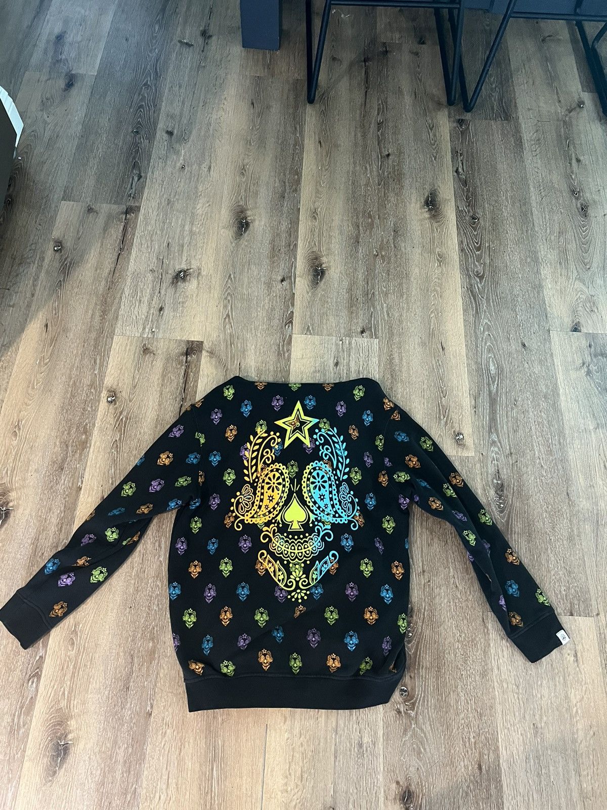Japanese Brand Skull full zip up hoodie Size US L / EU 52-54 / 3 - 4 Thumbnail