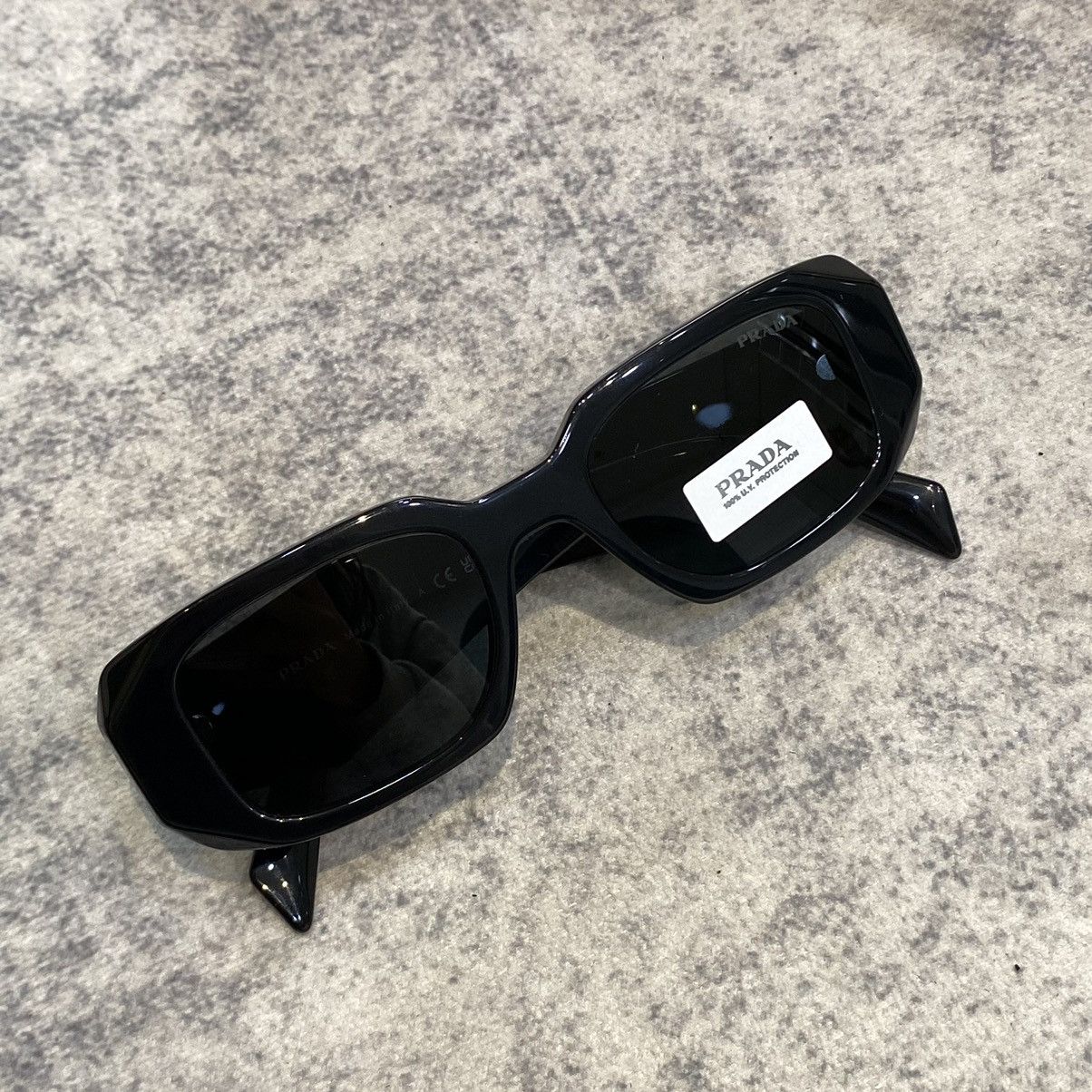 Prada PRADA OPR 17WS 1AB5S0 Sunglasses BLACK Size ONE SIZE - 5 Thumbnail